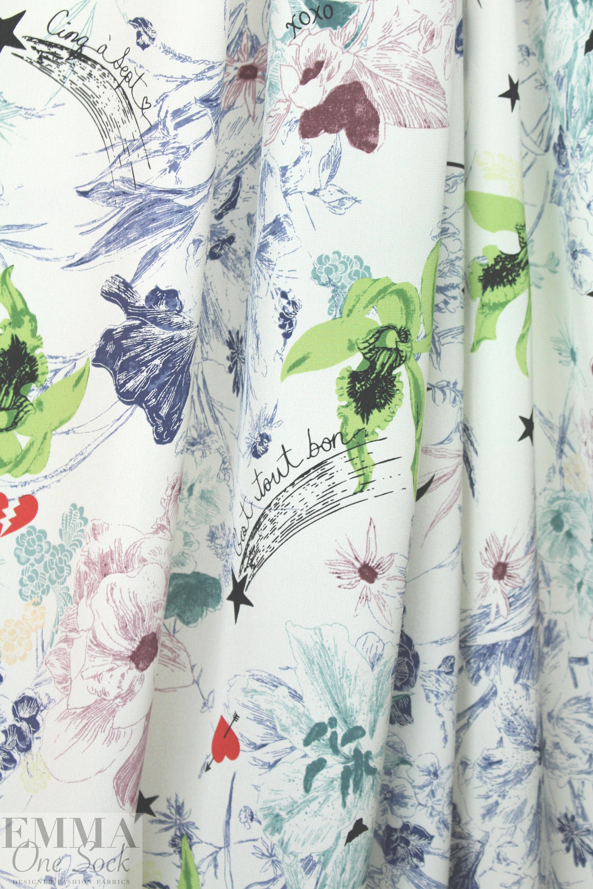 Cinq @ Sept 'Pegasus fantasy' silk CDC