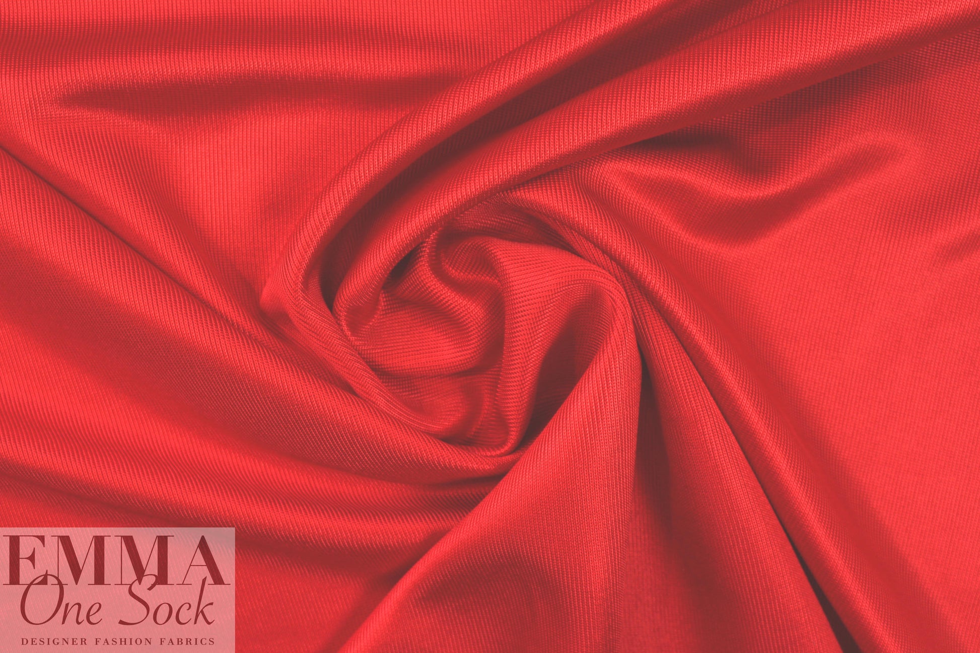 Italian 'techno chain link' thick doubleknit - cherry