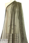 CA designer antique gold metallic chain knit