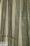 CA designer antique gold metallic chain knit