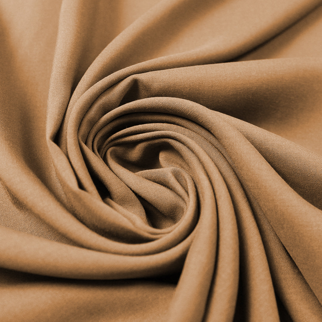 Italian viscose challis woven - cinnamon 2 yd