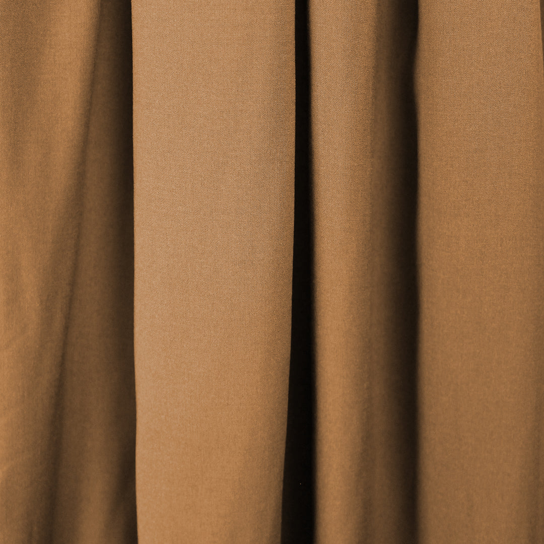 Italian viscose challis woven - cinnamon .875 yds