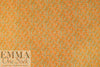 Italian forget-me-nots on mandarin visc/wool challis 1.75 yd