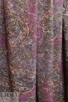 Italian 'marble cameo' viscose twill woven 1.75 yd
