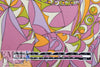 'Pucci-esque' Oeko-Tex viscose challis woven .5 yds