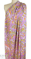 'Pucci-esque' Oeko-Tex viscose challis woven 1.25 yds
