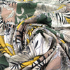 Italian 'nature folio' viscose challis woven 1.875 yd