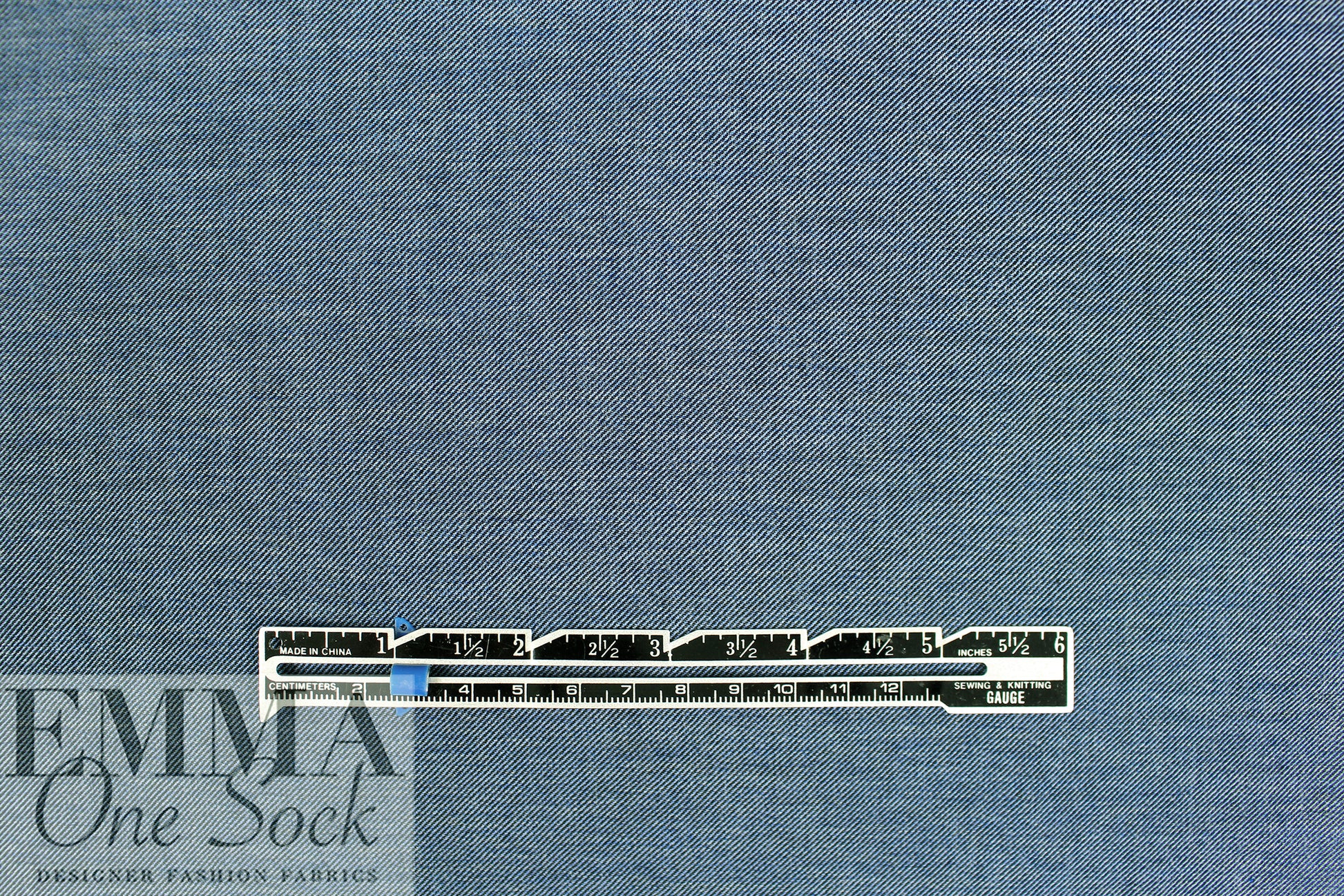 Italian lightweight TENCEL chambray denim - soft blue 2 yd