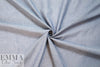 NY designer cotton chambray shirting - denim blue
