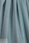 NY designer cotton chambray shirting - dusty blue .95 yds