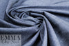 NY designer lightweight cotton chambray denim - dark blue .5 yds