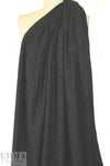 'French tweed' viscose blend boucle' - black 2 yd