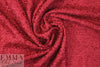 'French tweed' viscose blend boucle' - rouge