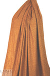 'French tweed' viscose blend boucle' - spicy orange