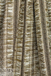 Chane1 fringed stripe boucle' - taupe/black/cream