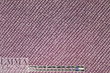 NY designer violet/ivory little graphic silk charmeuse 1 yard