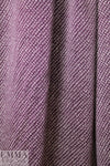 NY designer violet/ivory little graphic silk charmeuse 1.625 yds