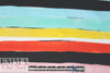 Caroline C0nstas stretch silk charmeuse - colorful stripe 1.5 yd