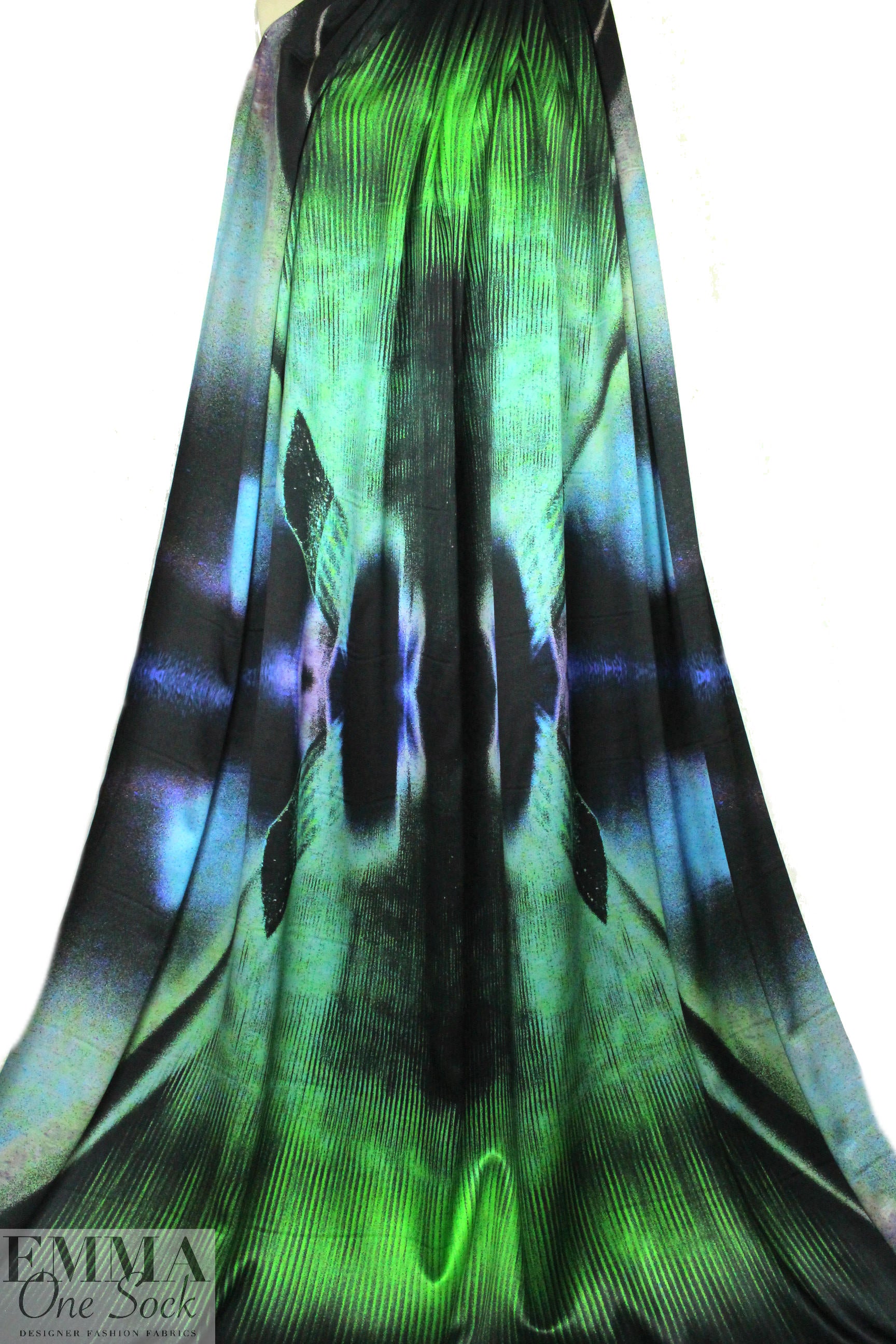 Carmen Marc Va1vo techno-prism silk charmeuse