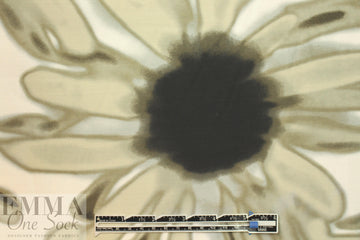NY designer daisy dream silk/cotton charmeuse