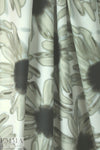 NY designer daisy dream silk/cotton charmeuse 2 yd