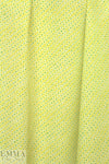 NY designer lemon lime little graphic silk charmeuse