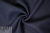 famous designer Italian wool chevron doublecloth - navy .75 yds