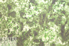 CA designer green tones abstract silk chiffon