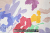Caroline C0nstas coloful silhouette silk chiffon