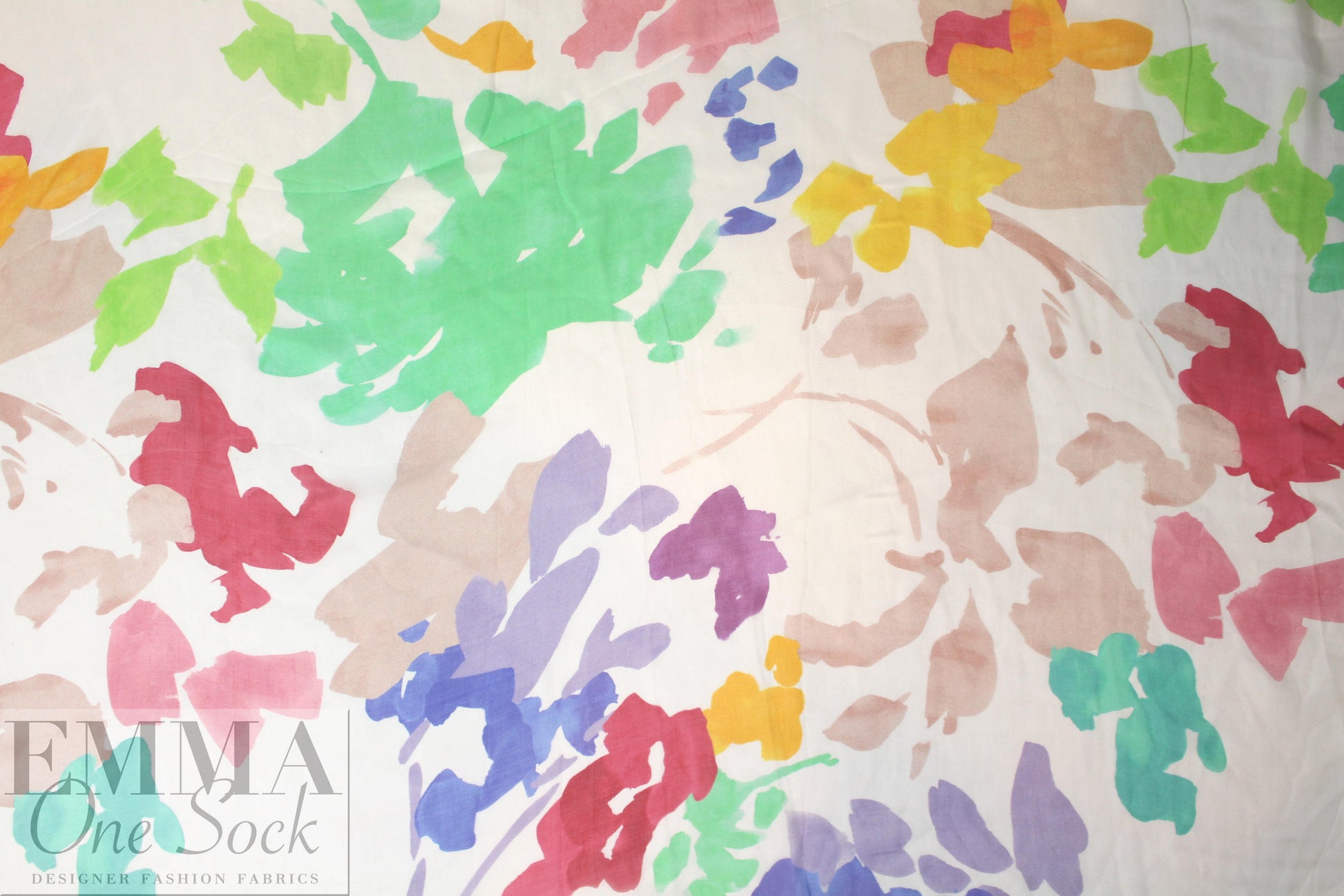 Caroline C0nstas coloful silhouette silk chiffon