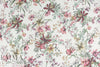 Carmen Marc Va1vo elegant floral 'poly-silk' chiffon
