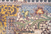 Italian decorative floral montage print silk chiffon