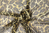 NY designer leopard print silk chiffon 1.875 yd