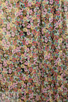 NY designer 'dainty flowers' print polysilk chiffon 1 yard