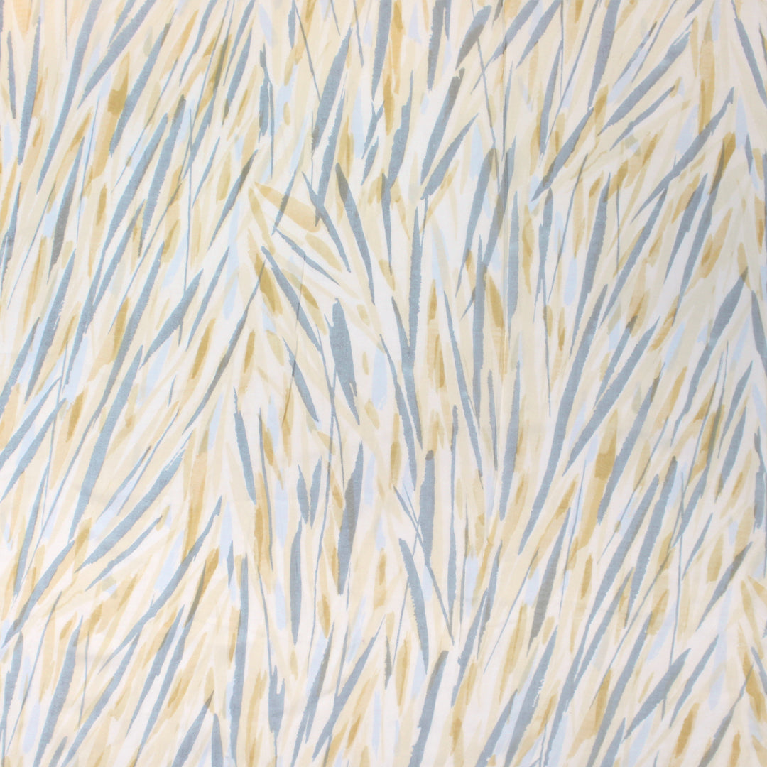 French 'painted streams' silk chiffon 1.5 yds