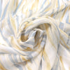 French 'painted streams' silk chiffon 3 yd