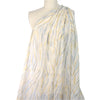 French 'painted streams' silk chiffon 2 yds