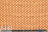 The0ry Italian tangerine teeny dot silk chiffon 1.66 yd