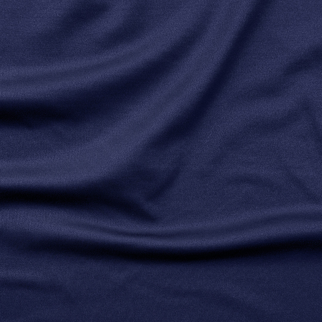 recycled chito mid-weight athletic knit - marine 2.125 yds
