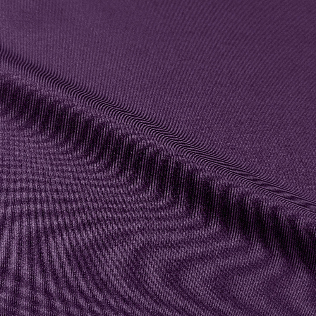 recycled chito 'hi-count' athletic knit - eggplant 2 yd