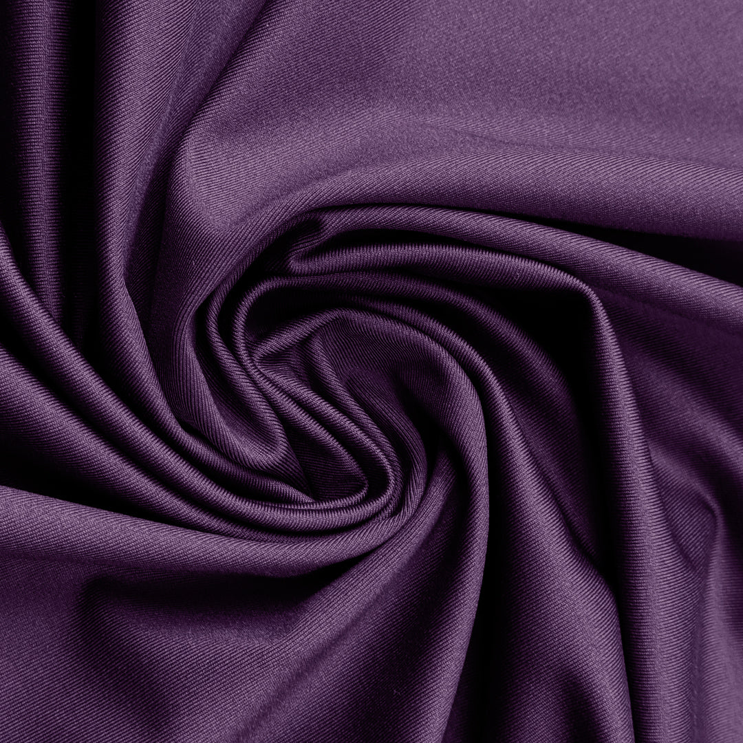 recycled chito 'hi-count' athletic knit - eggplant 2.25 yd
