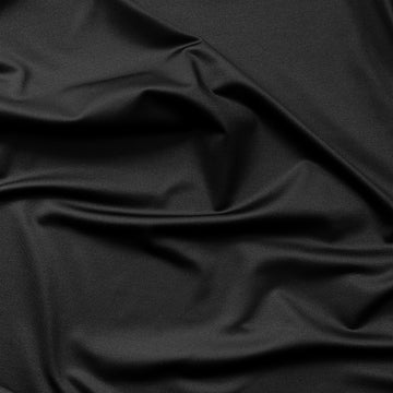 recycled chito 'hi-count' athletic knit - black 2.5 yd