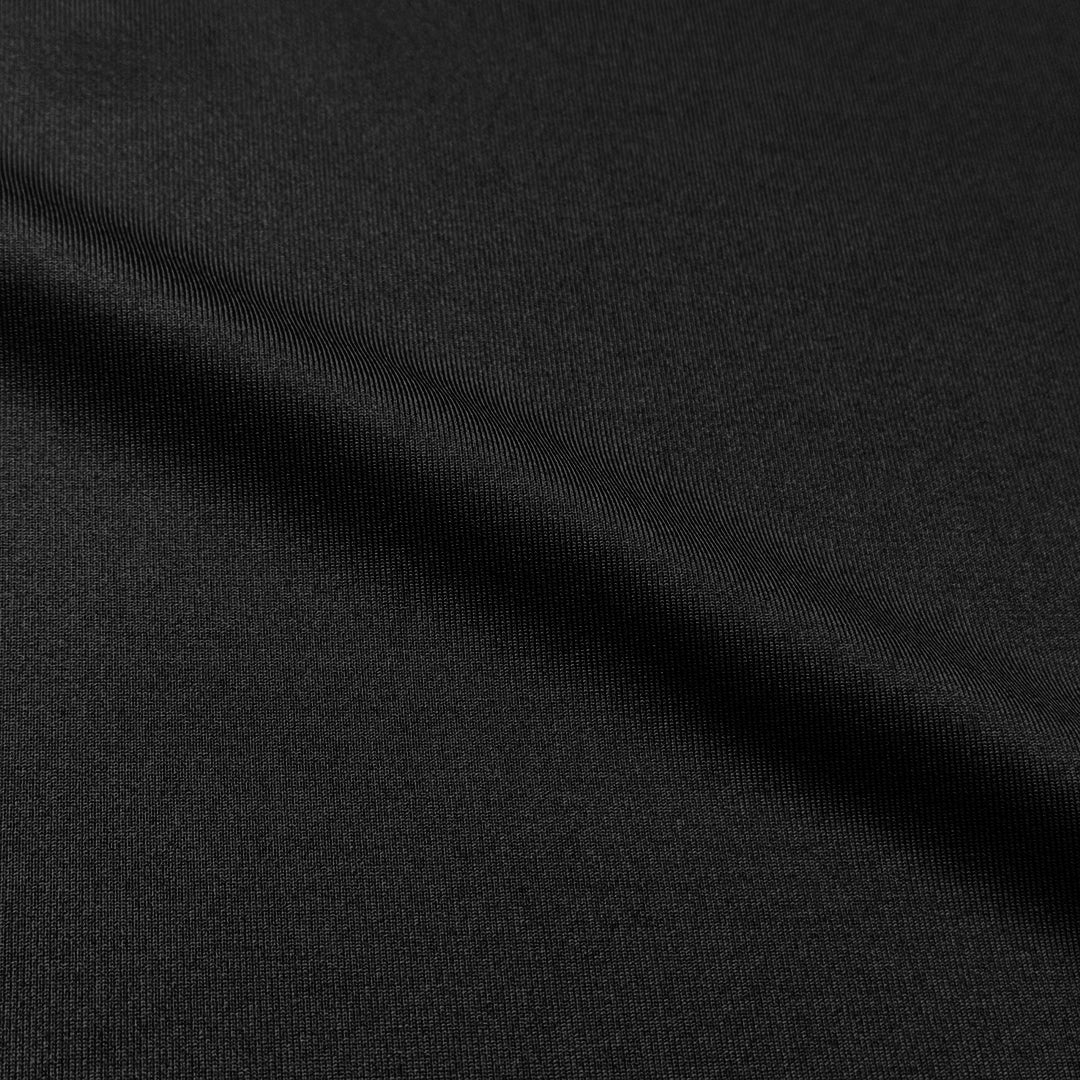 recycled chito 'hi-count' athletic knit - black 1.875 yd