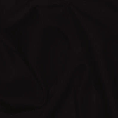 100% silk crepe de chine - 0.75 yds, black