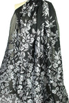Carmen Marc Va1vo clipped weave panel silk blend