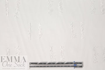Derek L@m clipped jacquard weave viscose blend crepe 2.5 yd
