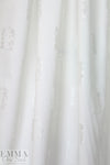 Derek L@m clipped jacquard weave viscose blend crepe 2.5 yd