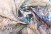NY designer clipped weave panel - impressionistic