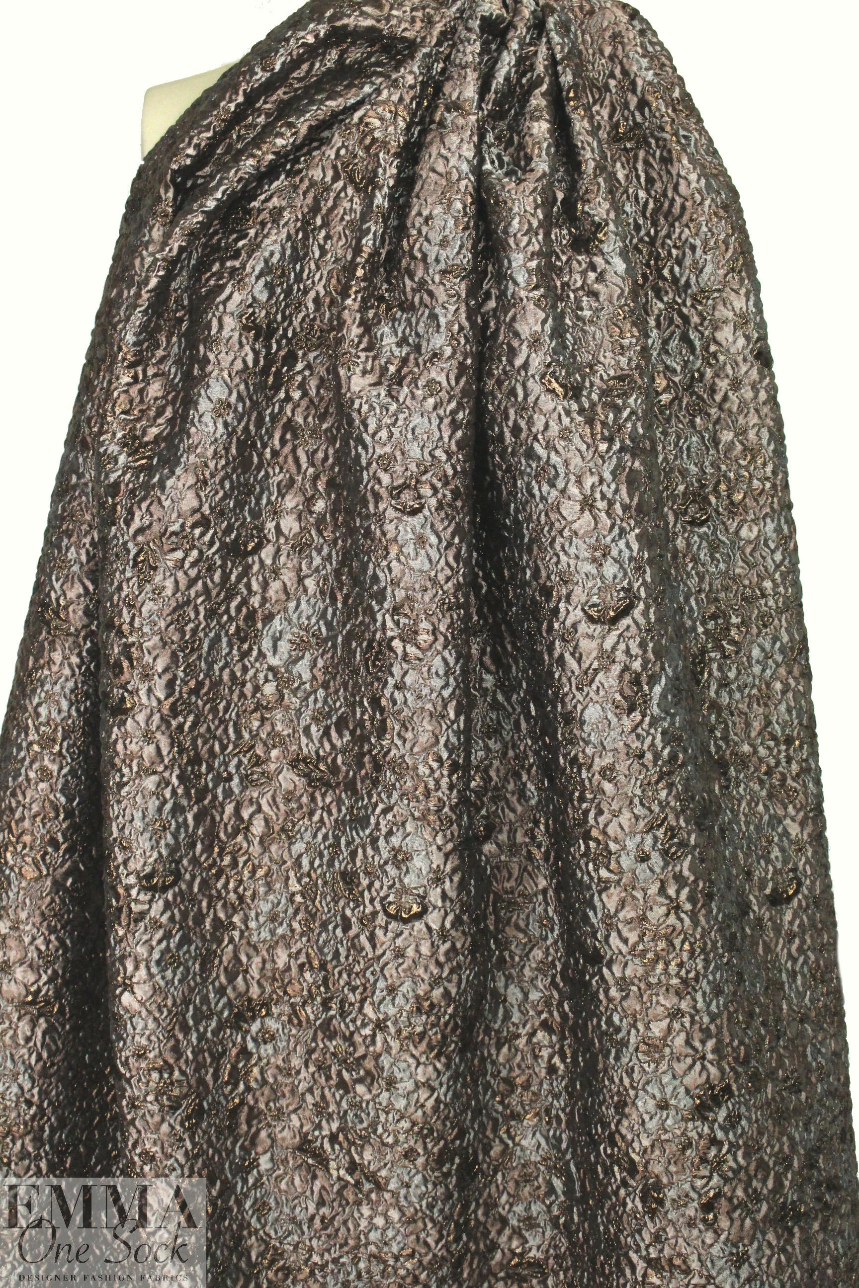 Carmen Marc Va1vo textured cloque' - rose-brown