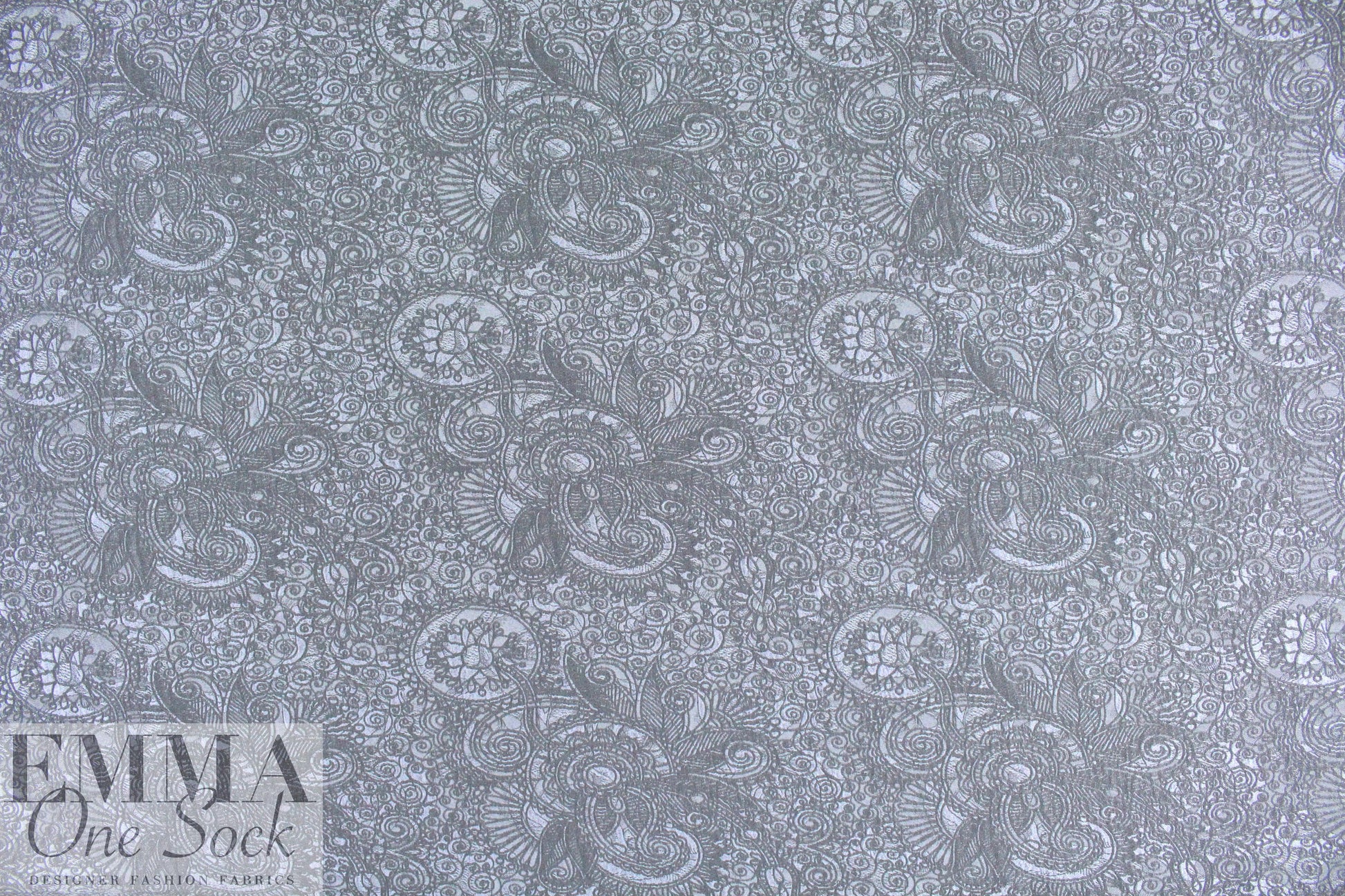 Carmen Marc Va1vo 'poly-silk' cloque' - steely blue